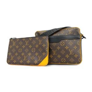 Louis Vuitton Trio Messenger Bag M46694 Brown Orange Black